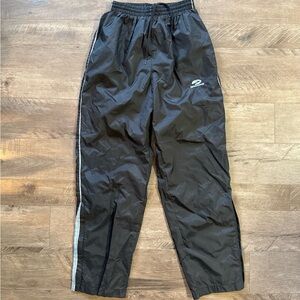 Brooks Black Windbreaker Track Pants Women's Small Lightweight Running EUC